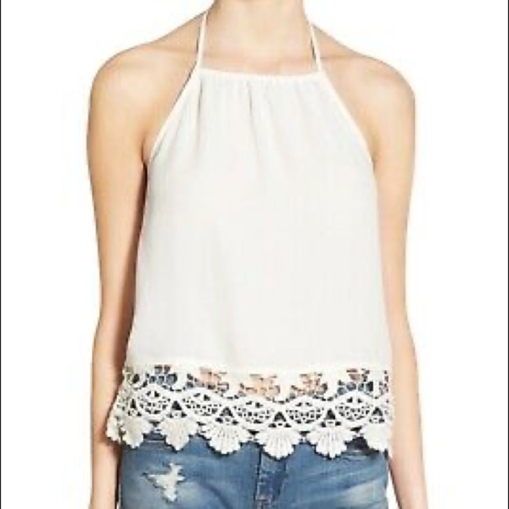 NWOT Leith lace top